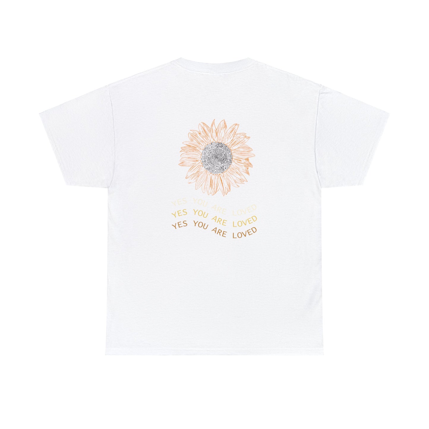 You are loved - Sunflower T-shirt