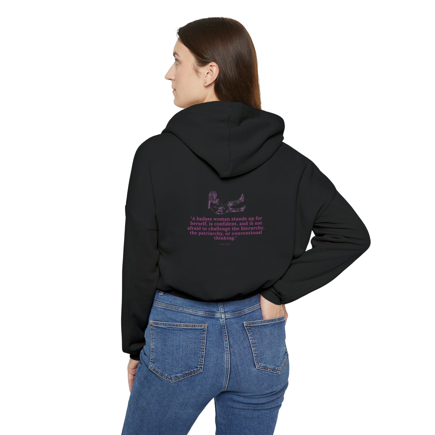 Bad*ss Women - Cinched Bottom Hoodie