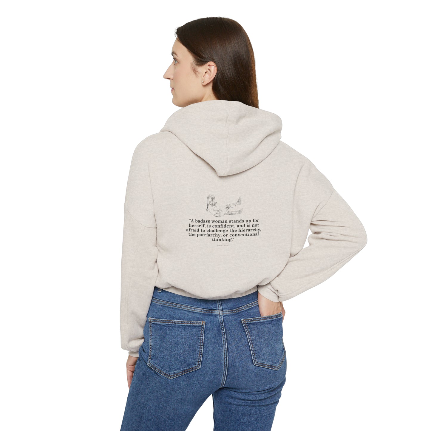 Bad*ss Women - Cinched Bottom Hoodie